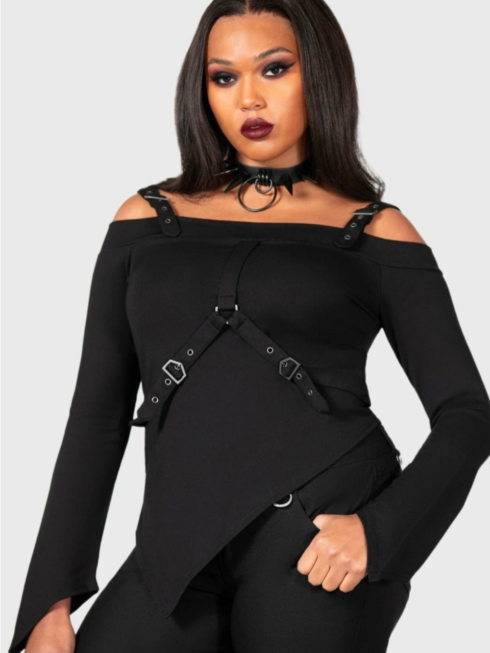 Killstar Cell of Anarchy Bondage Top - Medium 🖤